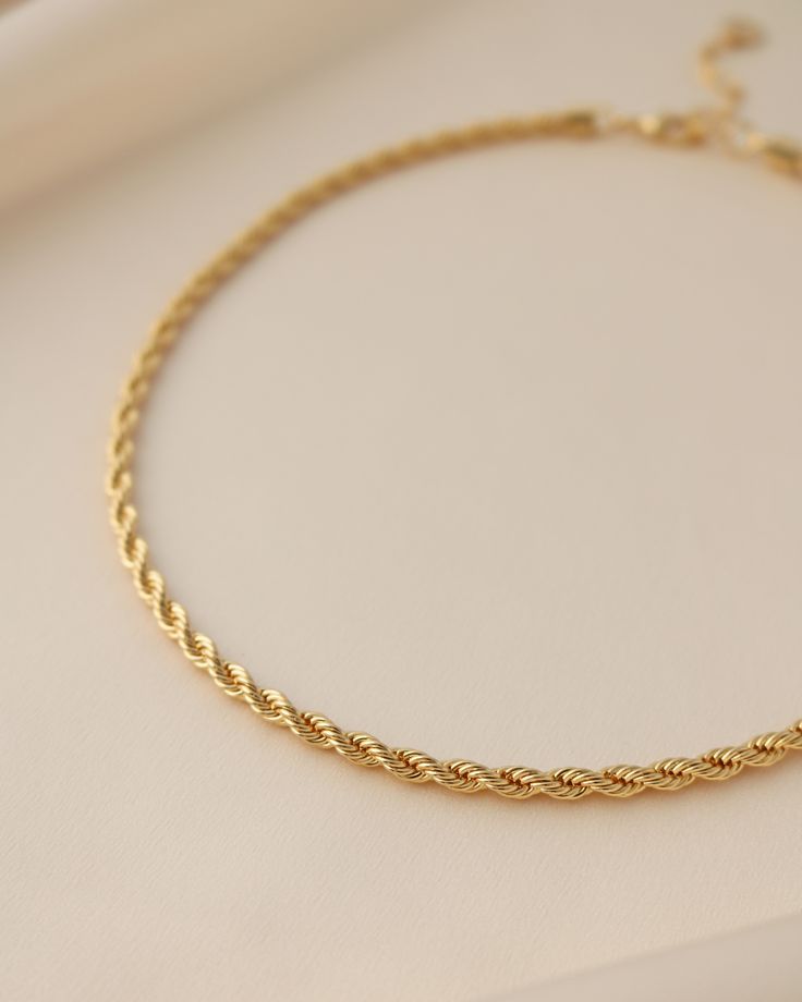 Bold Rope Chain - Gold Filled